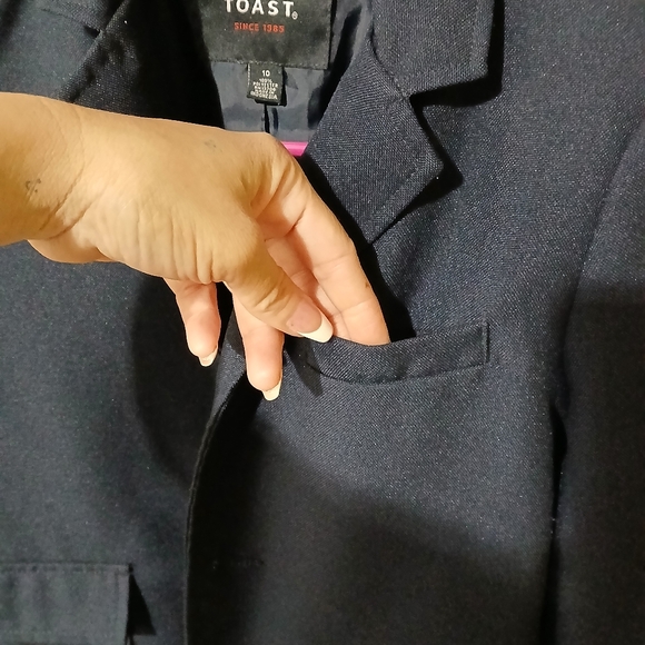 Dark blue French Toast (youth) classic school blazer jacket size 10. - Picture 12 of 12